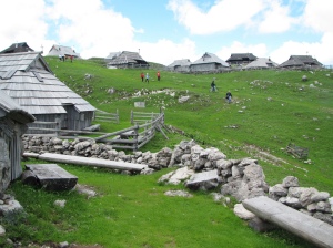 Velika Planina herders huts